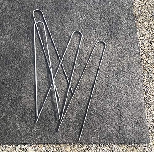 Sandbaggy 12 inch Extra Long Landscape Staples~ Landscape Fabric Pins, Ground Cover -Garden Lawn Stakes Heavy Duty - Fence Anchors - Lawn Nails - (10000 Staples)