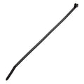 Panduit BT5LH-C0 Cable Tie, Metal Barb, Light Heavy, Weather Resistant Nylon 6.6, 18.1-Inch Length, Black (100-Pack)