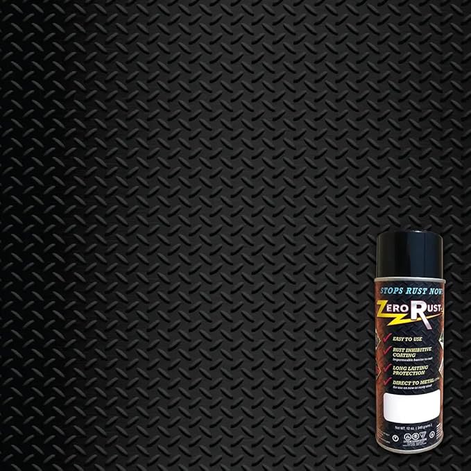 AMTECO DIVISION OF GEMINI INDUSTRIE Zero Rust® Primer (Black HP-62, 12 oz. Aerosol Can)