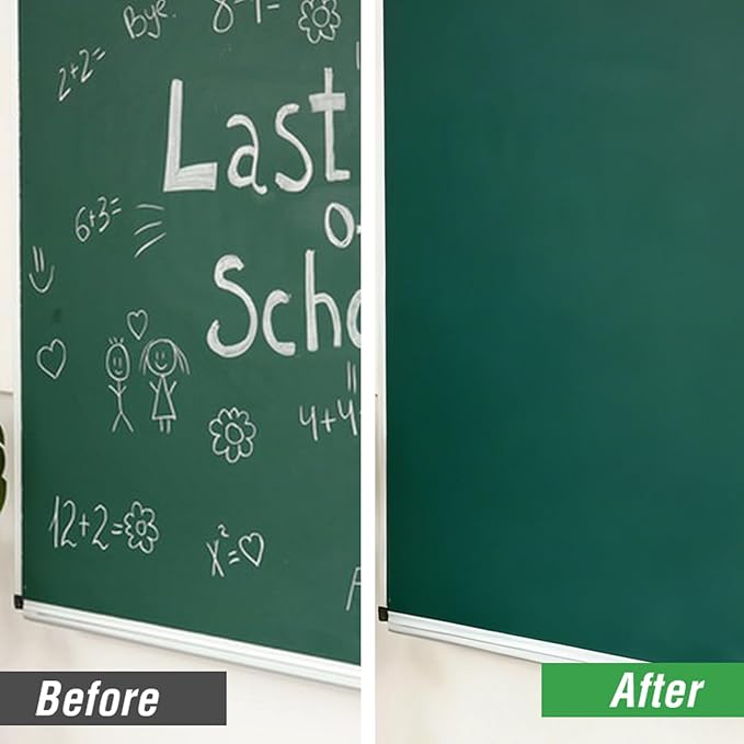 YOA Chalkboard paint, Green Matte, Acrylic Material, Non-toxic, 255g/9oz Cover 35 sp.ft, Suitable for Wood, Metal, Glass, Wall, Gypsum Board, Signs, Frames or any Surface, Interior/Exterior