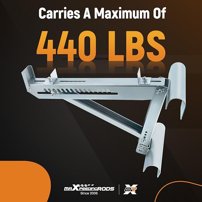 maXpeedingrods Adjustable Ladder Jacks 2 Pack Scaffold Ladder Accessory Extension Ladder Jack for Working Stage
