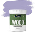 DWIL Matte Finish Furniture Paint - 16 Oz Wood Paint for Cabinets, Doors, Tables, and Dressers Refinishing - Water-Based, Non-Toxic & Odorless, Easy to Apply(Lavender)-Without Tools