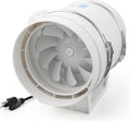 Voltset 8 Inch Duct Fan, Inline Ventilation Exhaust Fan, 740 CFM Duct Intake High Efficiency Air Fan for Vent Bathroom, Kitchen, Grow Tent, Hydroponics, 3D Printer
