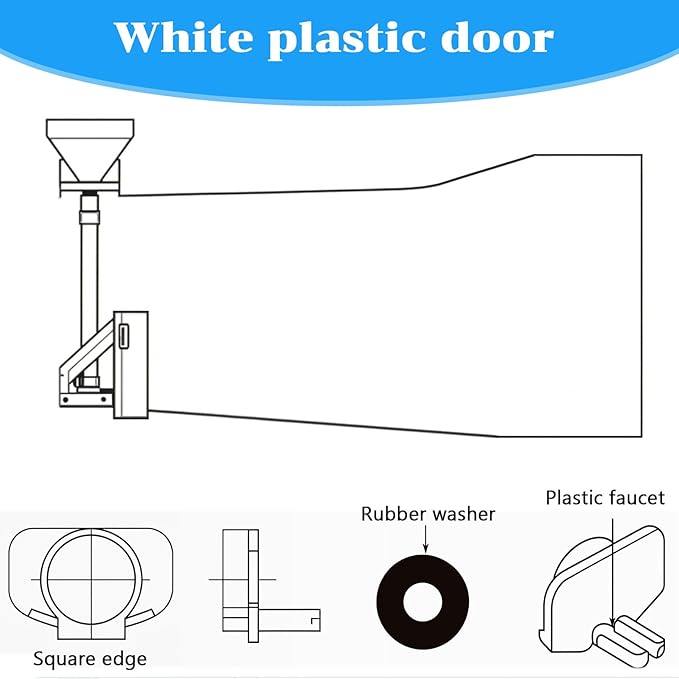2 Set Tub Spout Diverter Repair Kit, Bathroom Shower Bathtub Leaky Faucet Repair Includes Diverters Valve Stems Seals and Diverters Gates Leak Faucet Replacement Parts