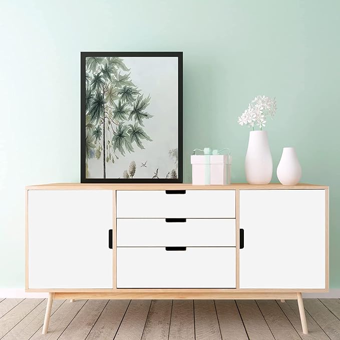 White Contact Paper 15.7'' x 787.4'' White Peel and Stick Wallpaper | Removable Self-Adhesive Thicken Wall Paper for Bedroom Walls, Desks, Tables, Countertops
