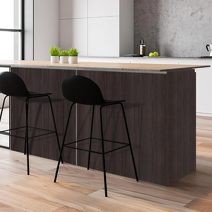 Arthome 33" x120" Peel and Stick Wood Contact Paper Self-Adhesive Brown Walnut Wallpaper,Decorative Vinyl Film for Countertop,Cabinets,Shelf,Drawer Liner,Easy to Clean Removable Wall Covering