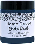 DGAGA 4OZ Navy Blue Furniture Paint Cream Matte Finish Wood Cabinet Sea Blue Chalk Paste Odorless No Sanding DIY Home Decor Chalk Paint for Wooden Furniture, Crafts, Table, Chair