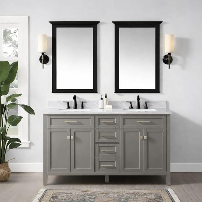 ALL-IN-ONE Paint by Heirloom Traditions, Stonehenge (Mid-tone Neutral Taupe), 8oz Sample - Durable cabinet and furniture paint. Built in primer and top coat, no sanding needed. Includes our 30