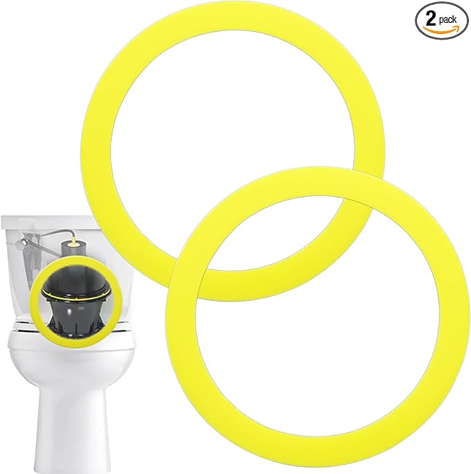 Flush Valve Seal for Kohler, 2 Pack GP1059291 Silicone Replacement for Toilets - Upgraded Seal Kit Compatible with Kohler K-GP1059291 Canister