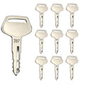 Ignition Keys #787 with Key Chain TR261434 Compatible with Komatsu Excavator Dozer Loader Kalmar Dressta Sakai Models 2019 (787)
