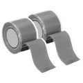 uxcell 2 Pcs Self Fusing Silicone Tape, 1" x 5ft Waterproof Water Leak Sealing Tape for Plumbing Pipe Hose Repair Handles, Grey