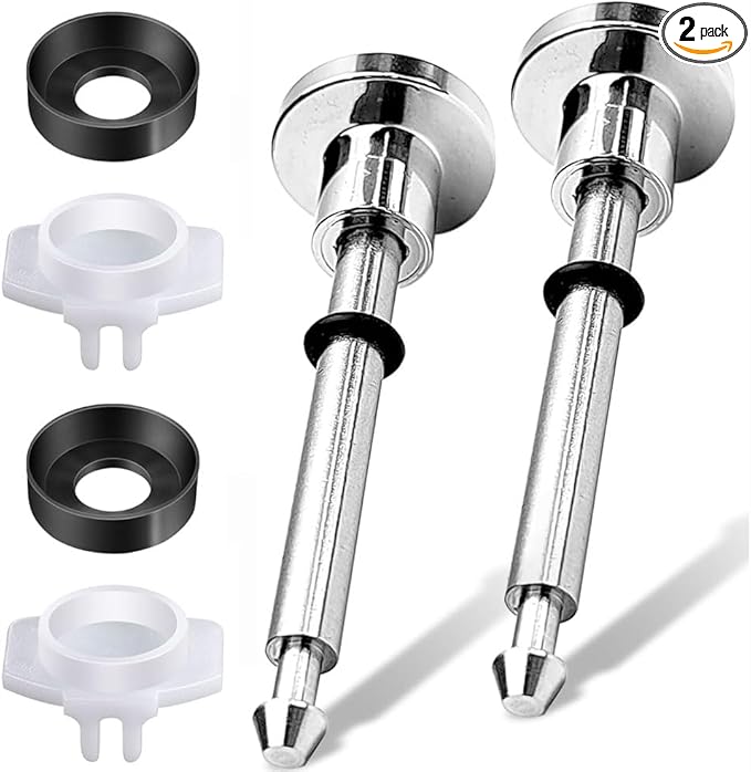 Tub Spout Diverter Repair Kit, Universal Replacement for Tub Diverter Spout,Includes 2 x Diverter Valve Stems, 2 x Cup Seals and 2 x Gates, Bathroom Shower Bathtub Leaky Faucet Repair Parts.2pcs