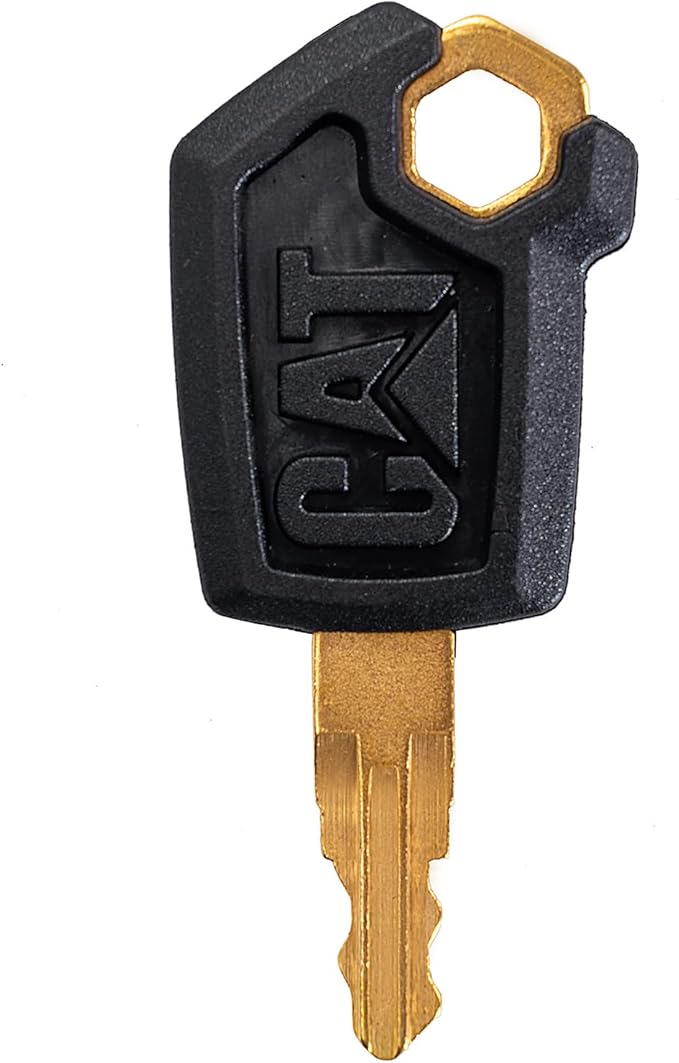 11-Piece Heavy Equipment Key Set - Master Keys Compatible with Excavators, Loaders, Tractors - Works on CAT, John Deere, Komatsu, Kubota, JCB, Case, Bobcat, JLG & More Emergency Backup Kit