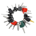 21-Piece Heavy Equipment Key Set: Universal Master Keys Compatible with CAT, John Deere, Komatsu, Kubota, JCB, Bobcat & 10+ Brands Durable Ignition Keys for Construction Operators