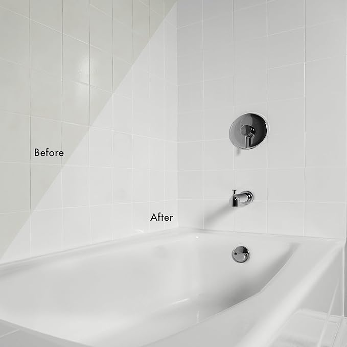 Rust-Oleum 384166 Tub And Tile Refinishing 2-Part Kit, Gloss Coastal Fog