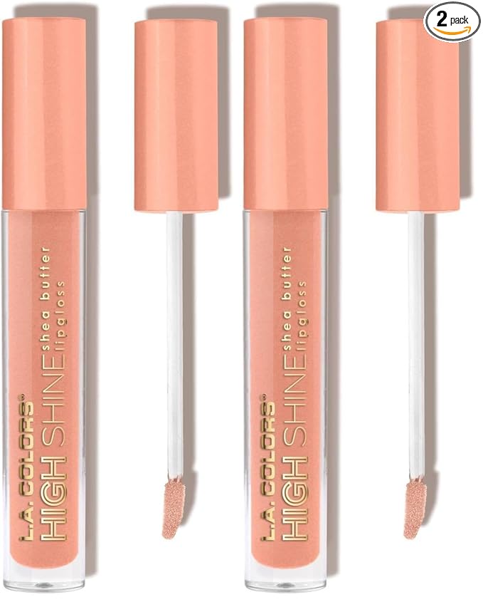 L.A. COLORS High Shine Lipgloss, Wink CLG950 (Pack of 2)
