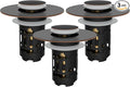 Hibbent 3 Pack Upgraded 3 in 1 Bathroom Sink Drain Strainer, Universal Pop Up Stopper with Removable Stainless Steel Filter Basket Hair Catcher, Sink Plug for 1.1''~2.36'' Basin, Oil-Rubbed Bronze