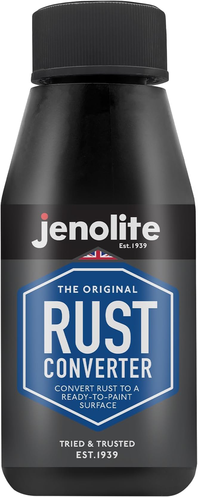 JENOLITE Rust Converter for Metal | 150ml (5 fl oz) | Rust Converter & Inhibitor | Rust Remedy, Rust Reformer for Metal | Convert Rust to A Ready to Paint Surface
