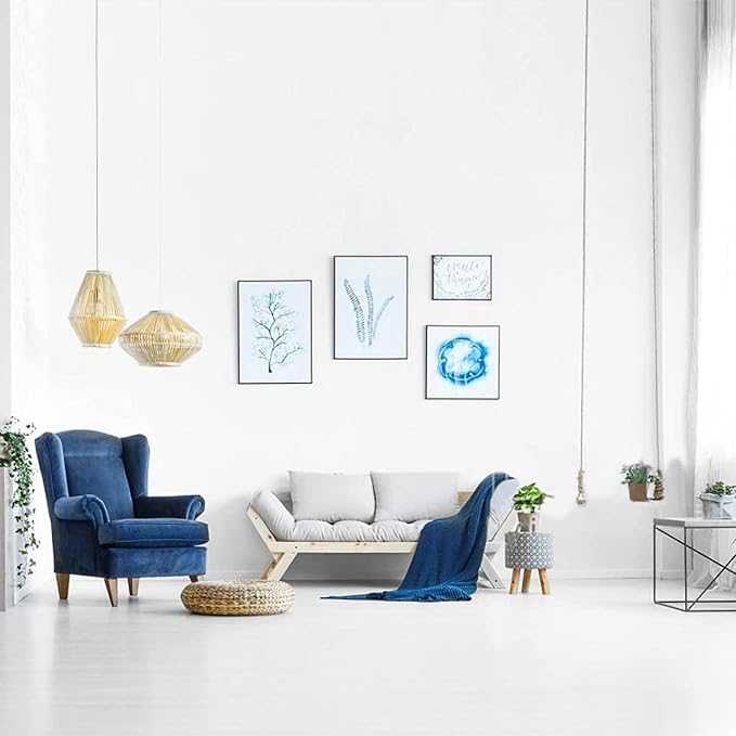 15.7 inch x118 inch White Contatc Paper Self-Adhesive | Removable Wallpaper Easy to Apply Peel and Stick Wallpaper Kitchen Countertop Cabinet Reform Decor Wall paper