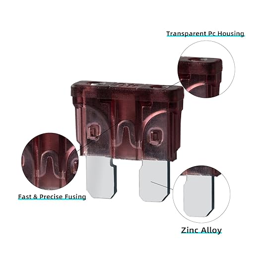 40 Amp Fuses Stanbdard Fuse 20Pcs, 40A Car Fuse Blade for Automotive, Truck, Boat, Motorcycle