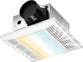 Amico Bathroom Exhaust Fan with LED Light, 80 CFM, 0.9 Sones, 1000LM, 5CCT, 90 CRI, Ceiling Mount Shower Ventilation Fan, No Attic Access Needed, 4 Inch Duct, ETL & FCC