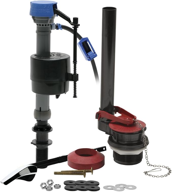 Fluidmaster PerforMAX 3 in & 2 in Toilet Repair Kits with Fill Valves, Flush Valves, Flappers & Gaskets