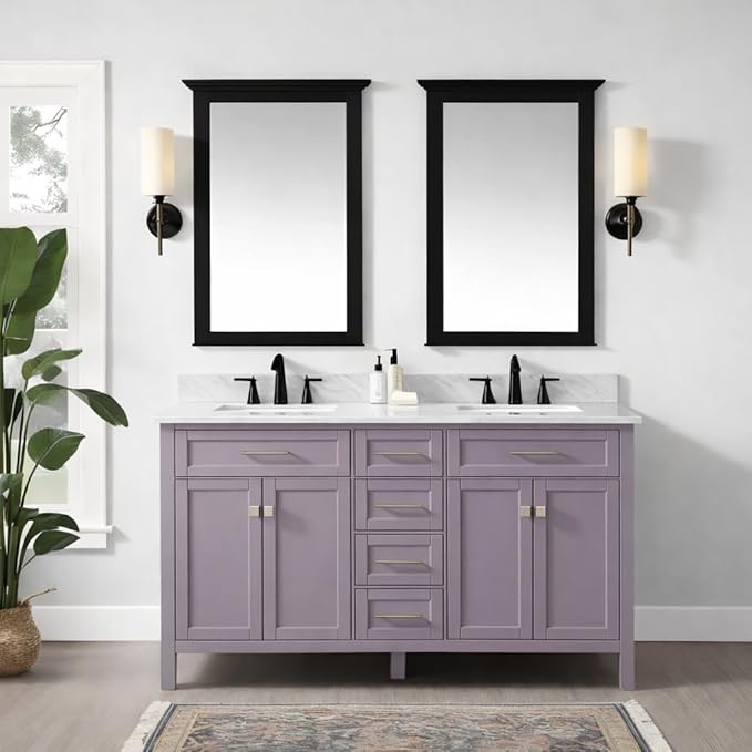 ALL-IN-ONE Paint by Heirloom Traditions, Thistle (Gray Purple), Gallon - Durable cabinet and furniture paint. Built in primer and top coat, no sanding needed. Includes our 30 featured color card.