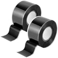 QWORK Self-Fusing Silicone Tape - Leak Repair and Anti-Skid, 1 Inch x 10 Feet Each, 2 Rolls High Friction Handle Tape, -76°F to 500°F