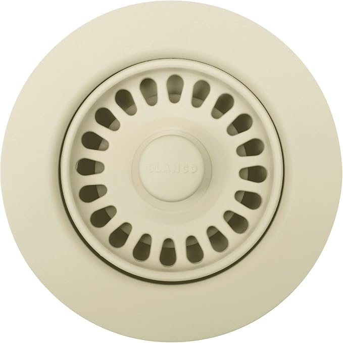 BLANCO, Biscuit 441092 SILGRANIT-Matched Kitchen Drain Basket Strainer, 3.5"