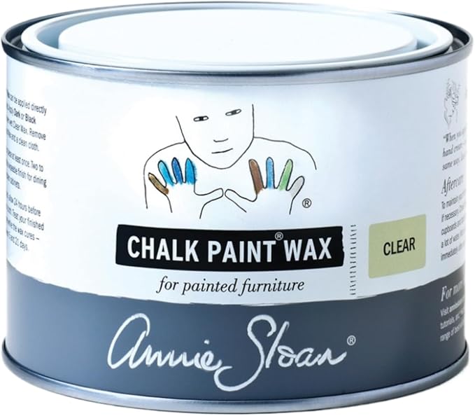 Annie Sloan Chalk Paint® Wax (500 mL, Clear) - Protective Furniture Wax for Paintwork | Seals, Softens & Enhances Hand-Painted Finishes