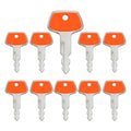 S450 Ignition Keys Fit Case 150979A1, Linkbelt LBXKHR0369,JCB KHR-0369, Sumitomo Excavator 150979A1 KHR0369, New Holland K250 Excavator, Pack of 10 Keys