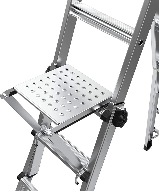 Little Giant Ladder Systems 10104 375-Pound Rated Work Platform Ladder Accessory, Silver