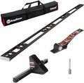 Trend Door Installation Kit with 9ft AnyDoor Hinge Jig, Foot Operated Door Lifter, Door Stand and Router Bit, Adjustable for Standard Door Sizes, H/JIG/D/B1