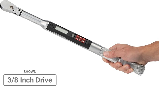 TEKTON 3/8, 1/2 Inch Drive Electronic Torque Wrench Set, 2-Piece | TRQ81122