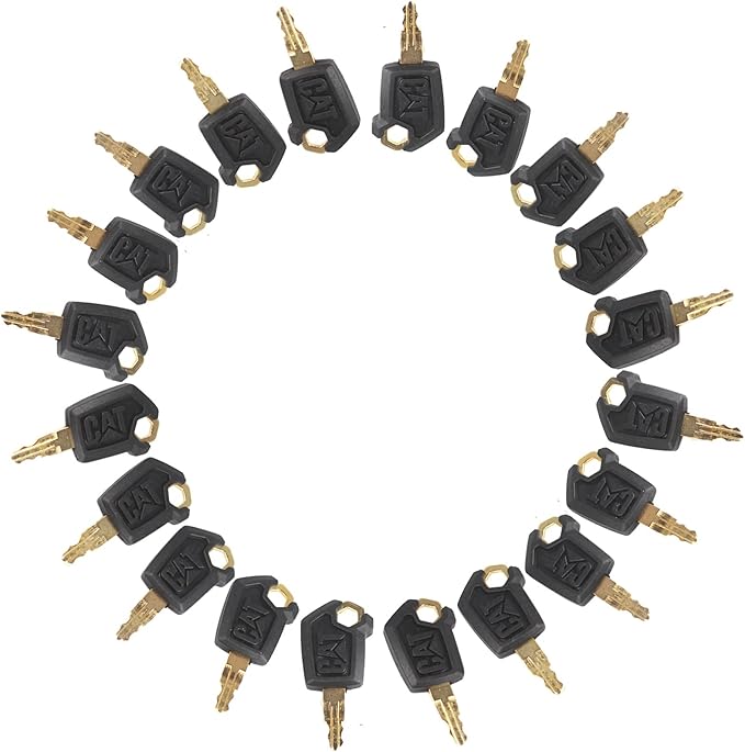 Cat Keys Replacement for Caterpillar Heavy Equipment 5P8500 (Pack of 20)