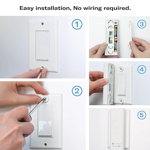 THIRDREALITY Smart Switch MT1, Matter Over Thread, Retrofit for Toggle/Rocker Switches, No Wiring Needed, Requires Thread Border Router, Works with Apple, SmartThings, Google, Home Assistant