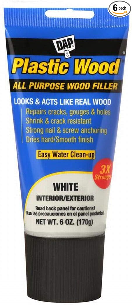 Woodfill Plastic Wht 6oz
