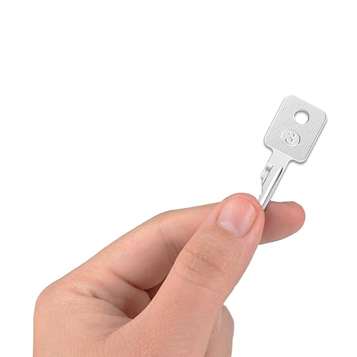 6693241 Ignition Key,10 Pack D250 Bobcat Keys Heavy Equipment Key Fits Bobcat Skid Steer Genie Loader