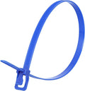 RETYZ 14-Inch Blue Reusable Releasable Cable Ties – 20 Pack, 120 lb Strength, Patented Quick-Release, Heavy-Duty Design for Industrial and Commercial Use
