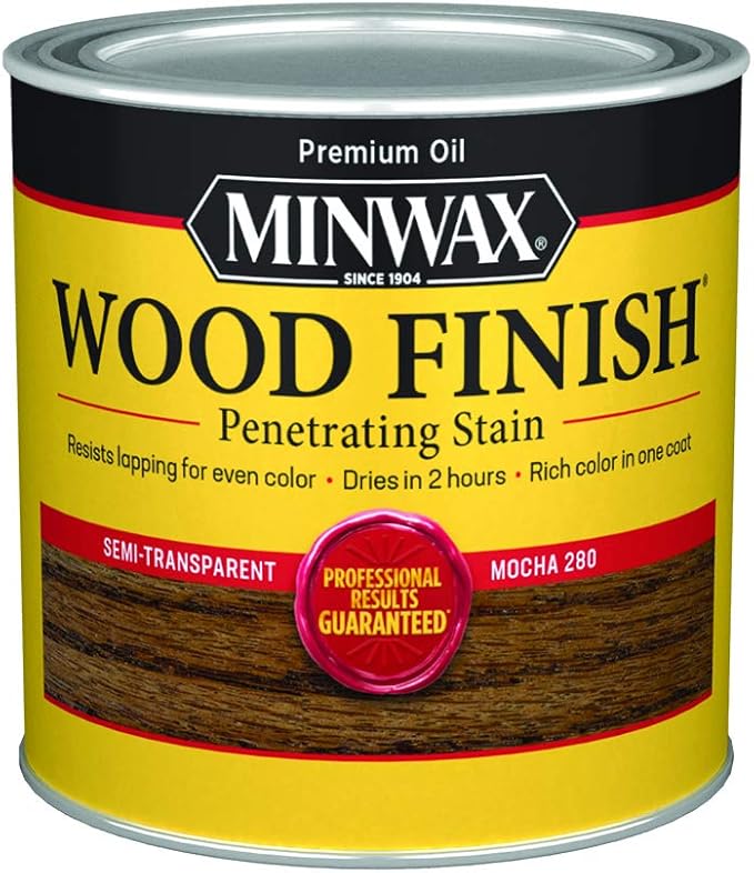 Minwax 227194444 Wood Finish, Mocha