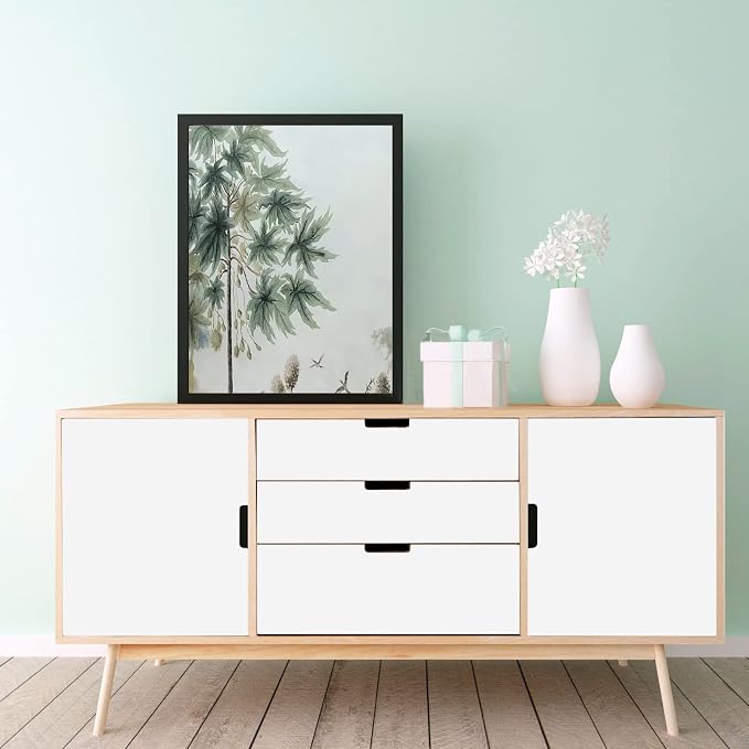White Contact Paper 23.6''x118'' White Peel and Stick Wallpaper | Removable Self-Adhesive Thicken Wall Paper for Bedroom Walls, Desks, Tables, Countertops