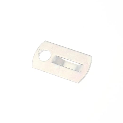 Panduit MBMS-S10-CY Metal Screw-On Mount, Aluminum, Natural, Indoor/Outdoor Environment, #10 Screw Mounting Method, 10lbs Max Static Load (Pack of 100)