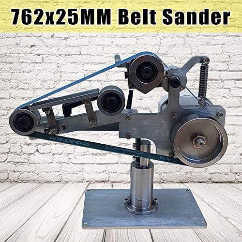 Belt Machine (Brushless Motor) 30x1IN Belt Sander Polisher Grinder With Brushless Motor, Small Vertical&Horizontal Household Brushless Belt Sander For Polishing&Sanding Fixed Angle Openings