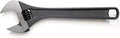 Adjustable Wrench Max Capacity 1 1/8" Black Industrial 8"