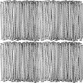 Nuenen 500 Pack 6 Inch Spiral Metal Landscape Spikes Artificial Turf Stakes Galvanized Grass Nails Heavy Duty Landscape Edging Anchoring Spikes for Artificial Turf Weed Barriers Paver Carpentry Tent