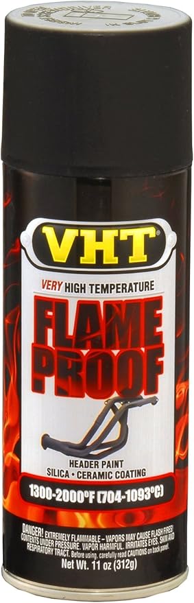 VHT FLAMEPROOF Coating, Flat Black