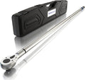 1'' 200-1200 Ft Lb Torque Wrench Heavy Duty, Dual Direction, High hardness, Long lifetime, Stored In a Solid Case