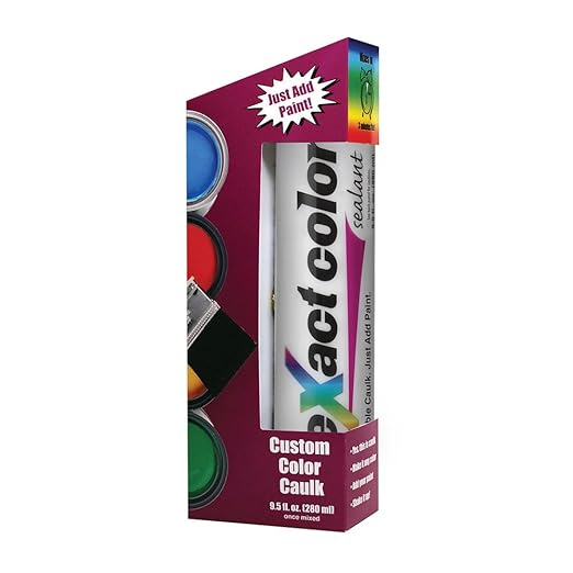 Sashco-12005 Exact Color Sealant with 9.5-Ounce Cartridge Contractor Case, 6-Pack