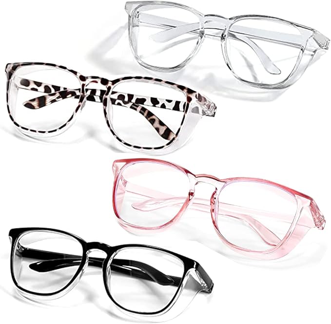 SQIMZAR Safety Glasses Goggles For Women Nurses Protective Eyewear,Anti Fog Safety Goggles
