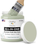 Chalky Chicks 16 Fl Oz Matte Mountain Green (Sage Green) Chalk Paint for Furniture Without Sanding - No Prep Furniture Paint No Sanding All in One for Crafts, Wood, Cabinet, Metal, Dresser, Farmhouse
